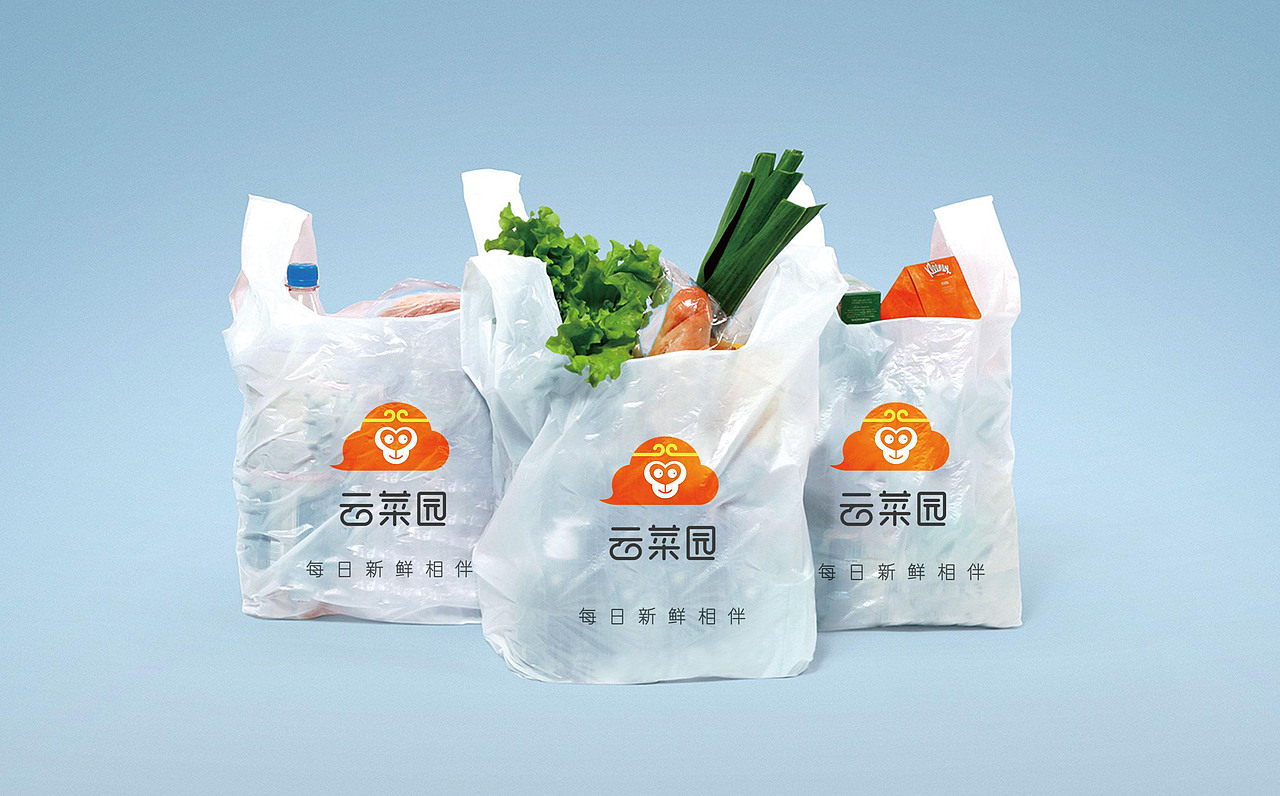 品牌全案商业插画设计菜市场
