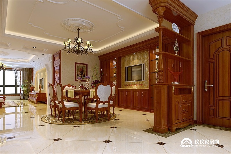 玖玖家居网_110㎡美式风格装修效果，一见倾心（图ZMTEyOTM5NDYw） - 家装设计 - 站酷设计师玖玖家居网_原创素材 - 站酷ZCOOL