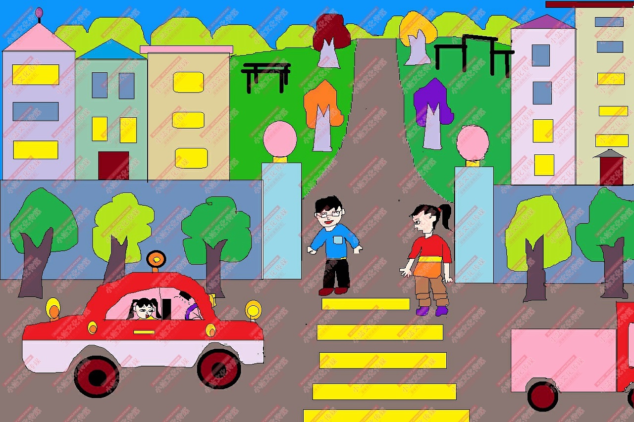 电脑作品 学生绘画作品 中小学电脑绘画作品制作
