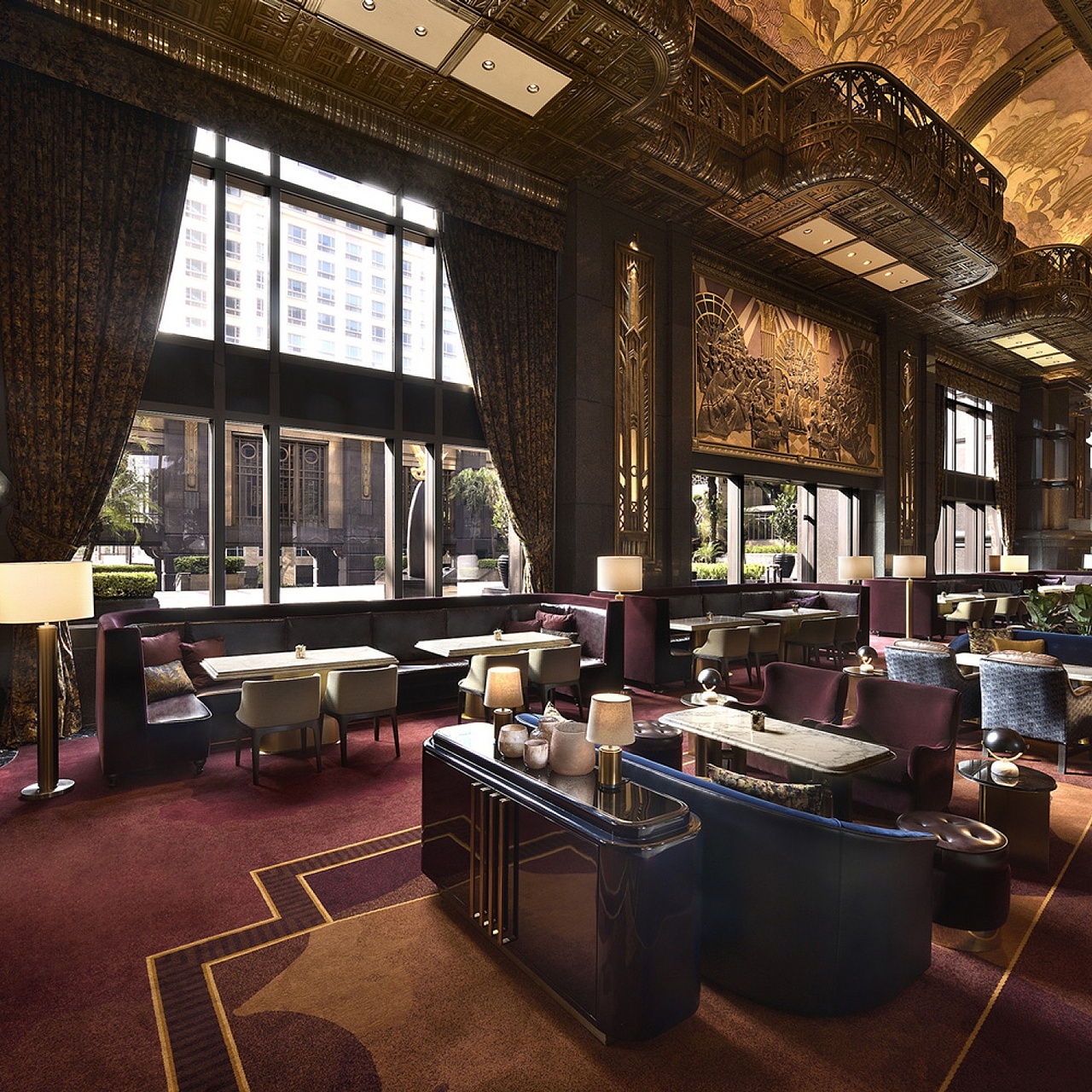 京墨建筑设计│阿特拉斯大大堂酒吧案例分析