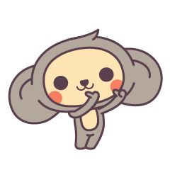 耷耷猴DADA MONKEY（图ZMTY4MjcyNTEy） - 网络表情 - 站酷设计师老狼老狼老狼原创素材 - 站酷ZCOOL