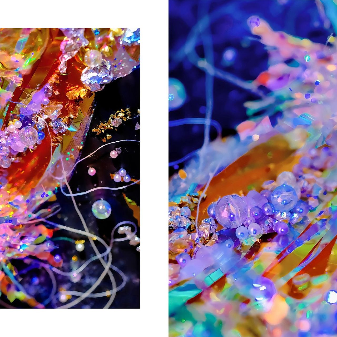 艺术拼贴宇宙缝隙COSMIC GAP