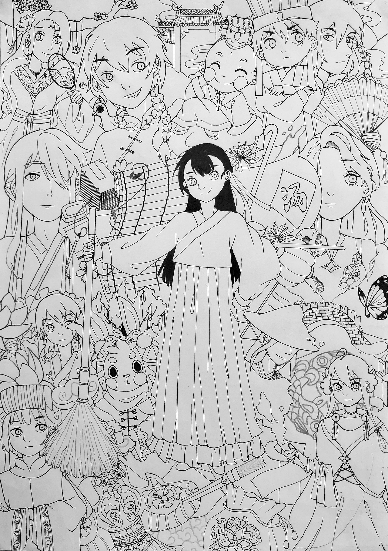 几万年前的坑（图ZMTIwOTQxNjcy） - 单幅漫画 - 站酷设计师朱艺欣原创素材 - 站酷ZCOOL