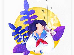 扁平风插画