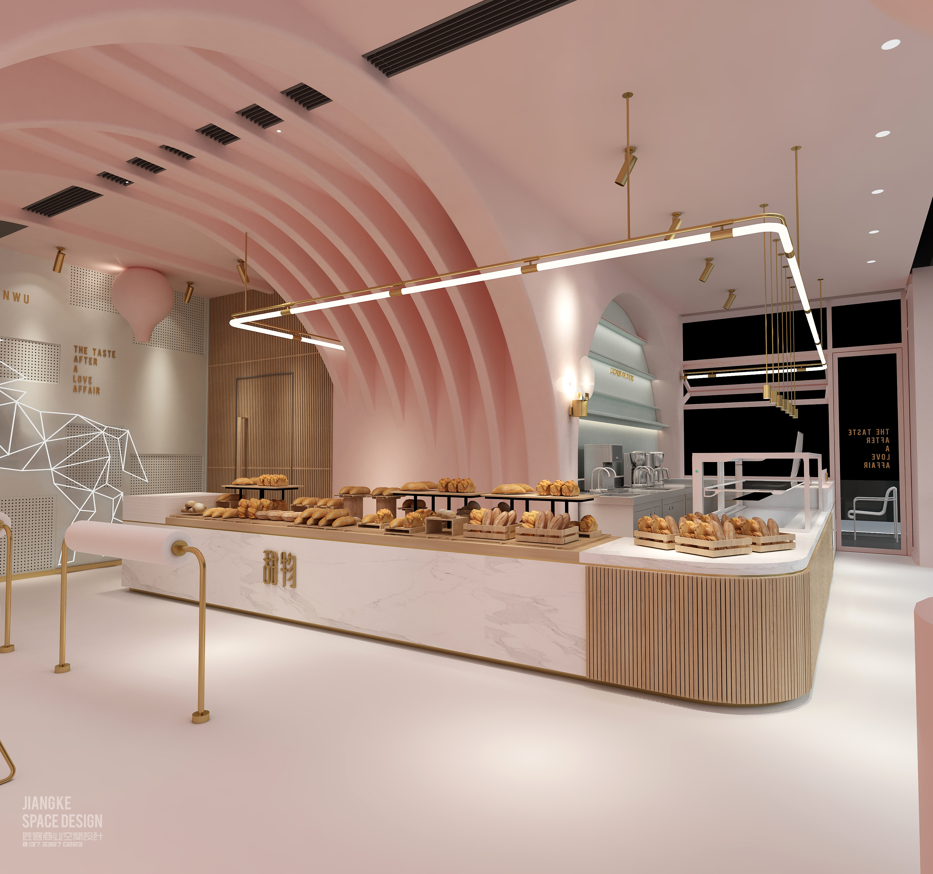 蛋糕店设计|空间|展陈设计|杨波Design - 原创作品 - 站酷 (ZCOOL)