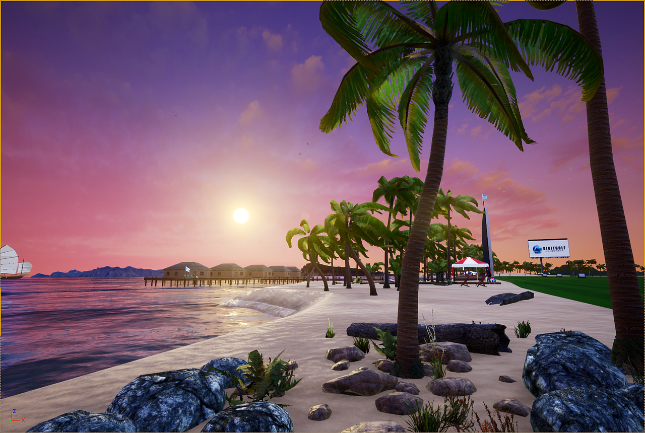 UE4的高尔夫球场1（图ZMTk0MTU5NTE2） - 场景 - 站酷设计师freeyy_km原创素材 - 站酷ZCOOL