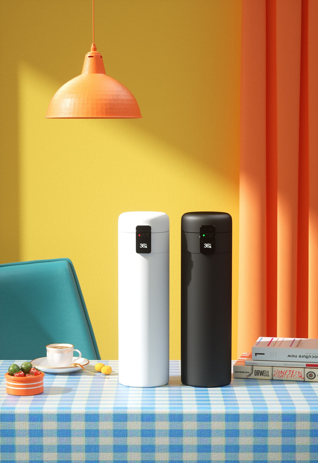 华为智选哈尔斯智能保温杯