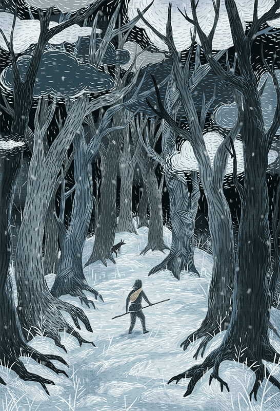 鸟人故事绘本（图ZNDM1NTA0NDQ=） - 商业插画 - 站酷设计师插画师傅逗原创素材 - 站酷ZCOOL