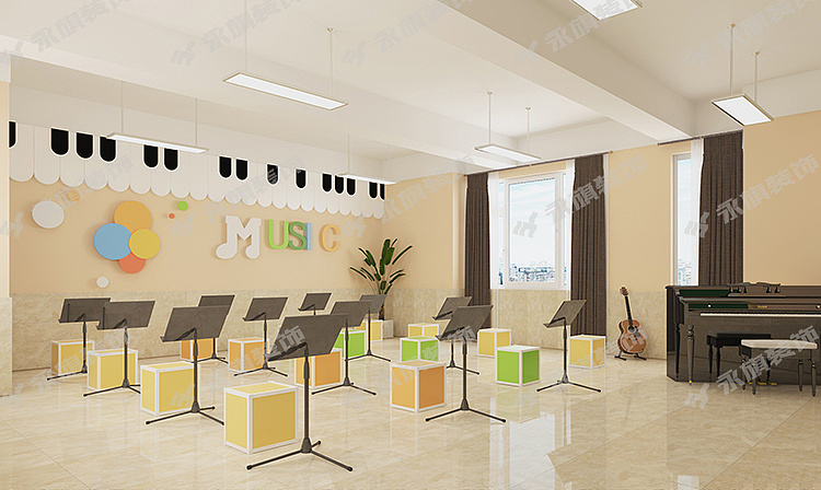 郑州学校功能室装修公司—六大功能室设计案例效果图