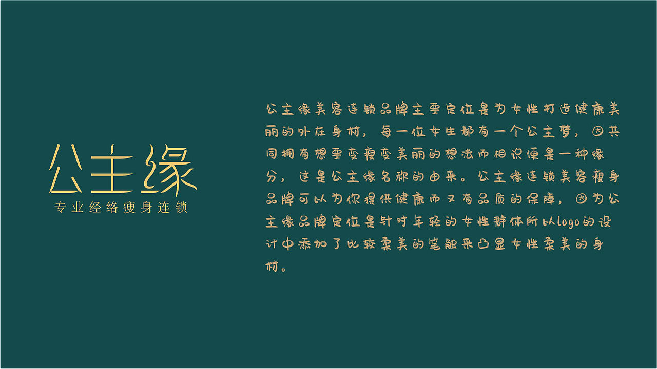 公主缘美容连锁VI设计