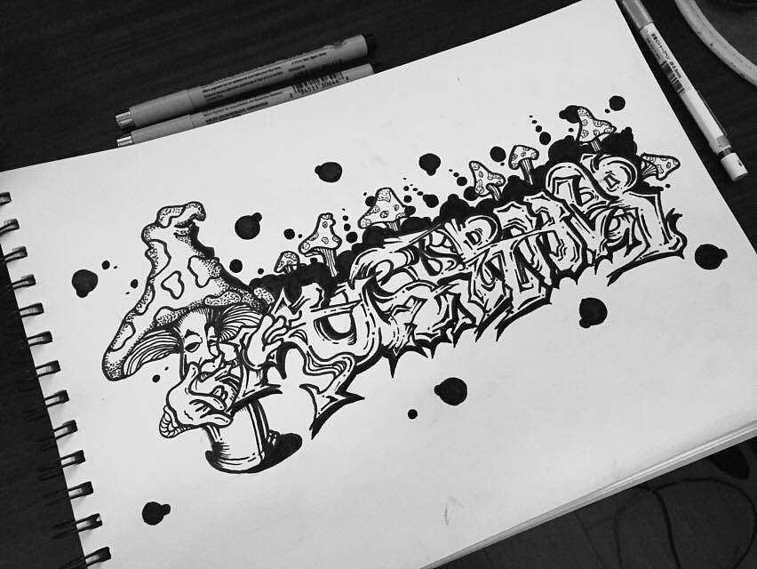 蘑菇人涂鸦（图ZMzQ5NjQ2NTI=） - 创作习作 - 站酷设计师番茄蘑菇人原创素材 - 站酷ZCOOL