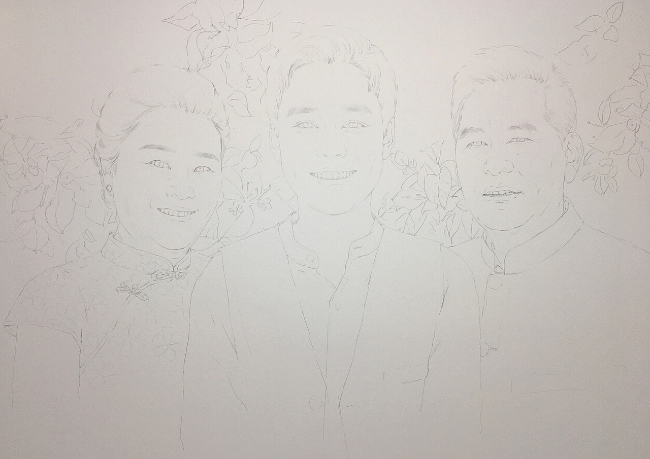 一家人的幸福满满～