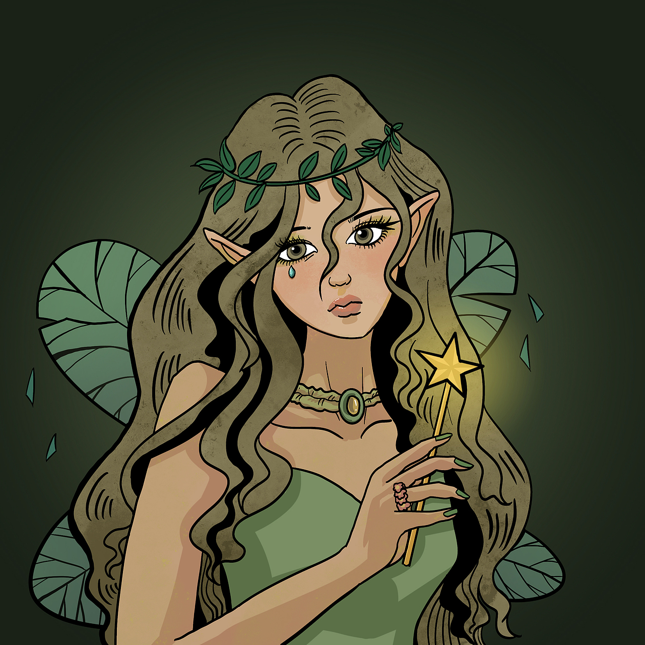 美图秀秀怪诞插画风万圣节剧本杀h5游戏界面设计