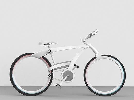 Minimalism concept design概念单车
