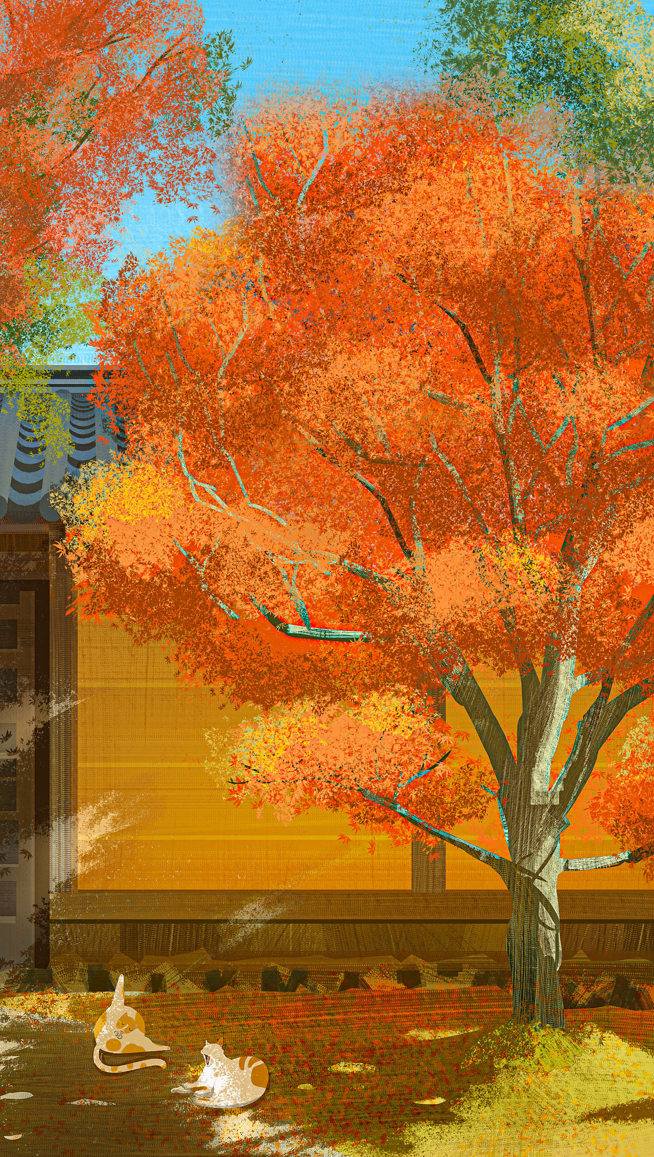 【插画】风景速涂/banner