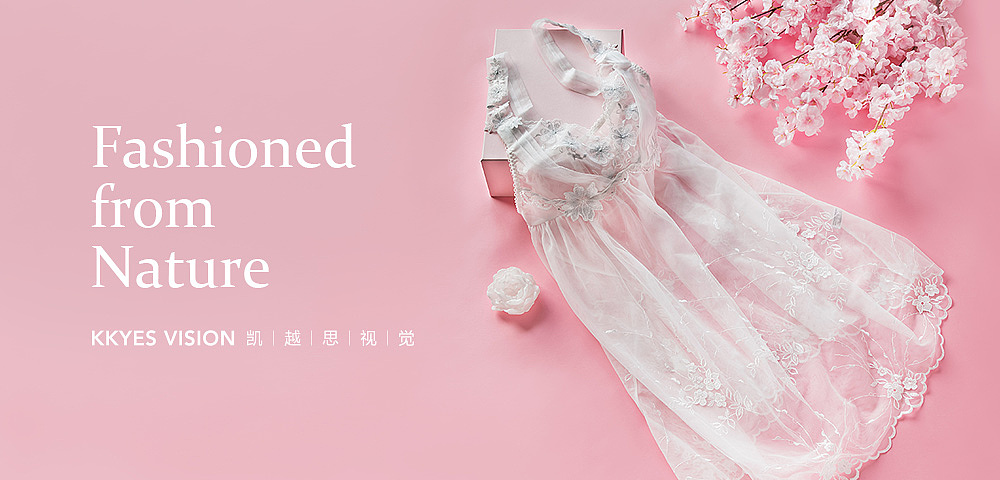 三枪唯品会海报图banner内衣内裤睡衣静物拍摄