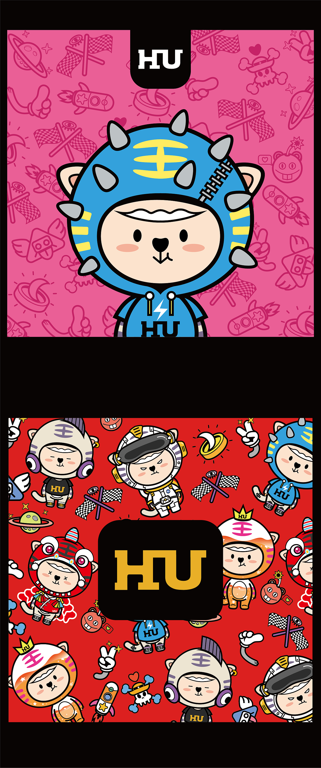 阿虎来了（图ZMjczNDExMjI0） - IP形象 - 站酷设计师巨象联盟原创素材 - 站酷ZCOOL