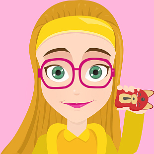 便装前的lemon感觉就像一个美女书呆子哈哈还爱自拍~