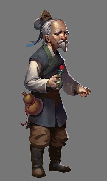 之前项目的NPC人物立绘（图ZNjU0NzUwNDg=） - 游戏原画 - 站酷设计师飓风瓦修原创素材 - 站酷ZCOOL
