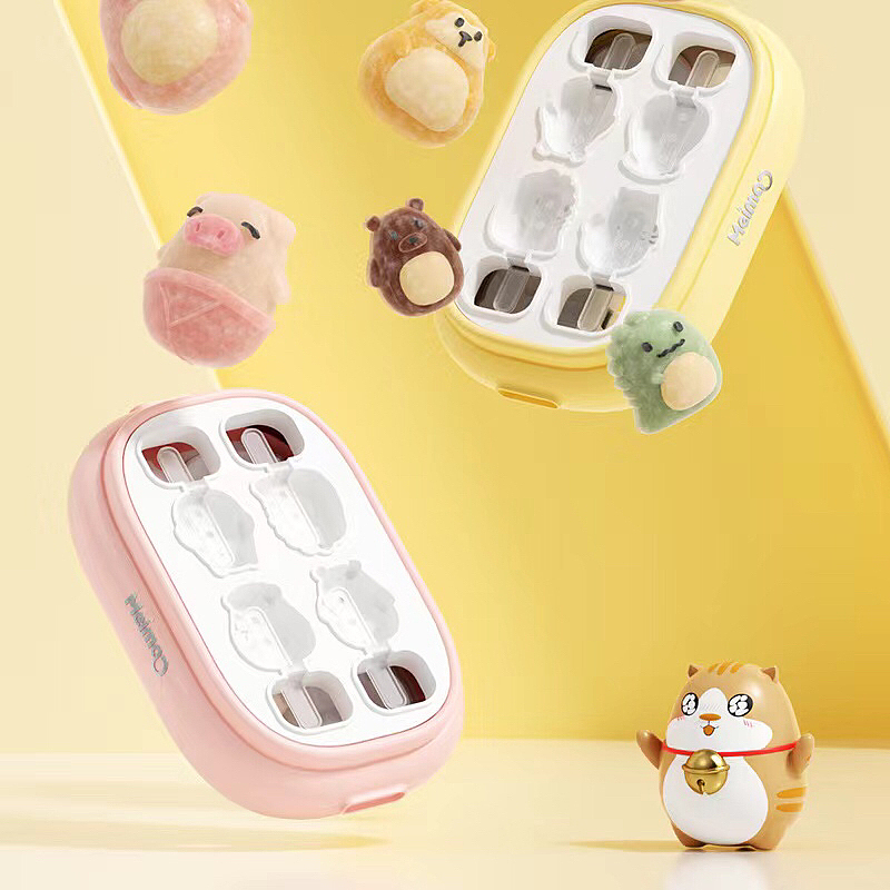 梦研社✖️冰格设计|冰棒模具7个小雪糕