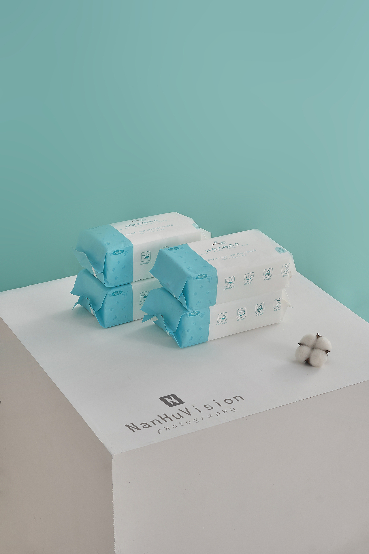 洗面巾产品摄影