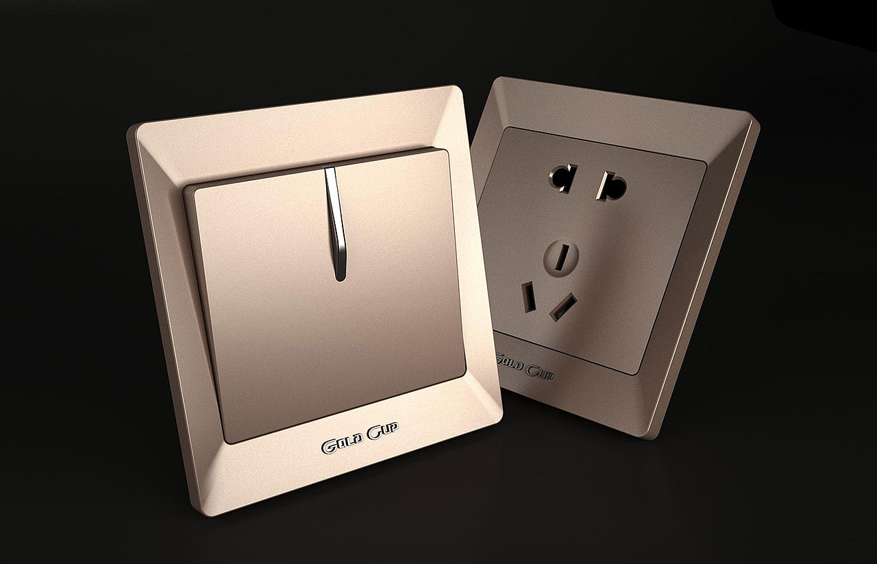 墙壁开关面板外观设计-10^n设计