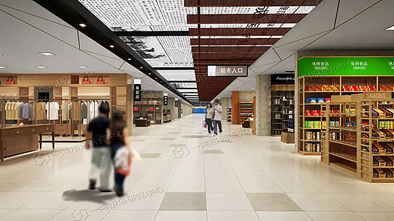 【新建】山东济南地标农产品市场（图ZMTgwNzAxOTMy） - 家装设计 - 站酷设计师一鸿农贸市场设计原创素材 - 站酷ZCOOL