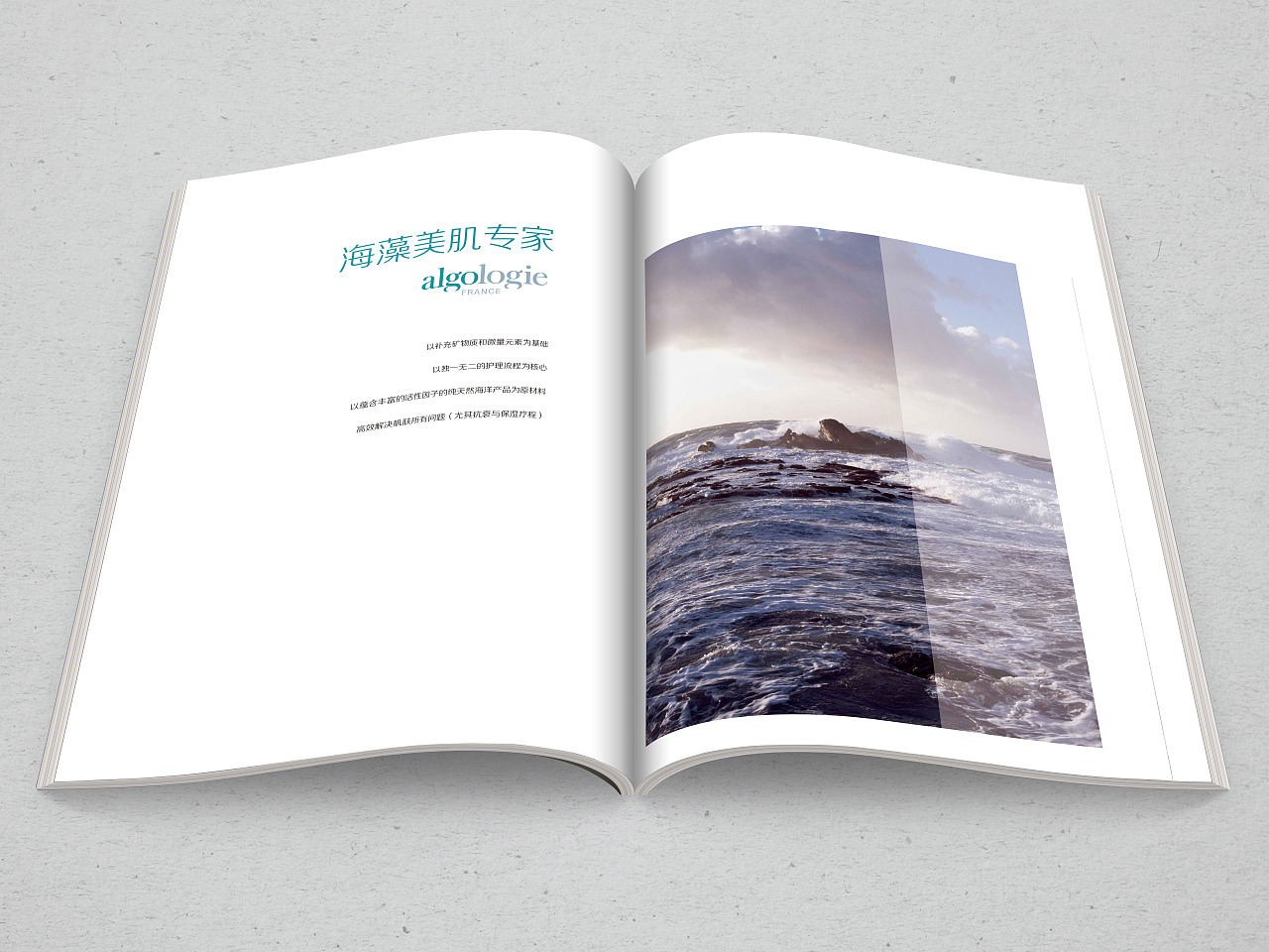 【画册设计】海洋化妆品护肤系列之画册（部分）（图ZMTQ3NzYyNTY=） - 书籍/画册 - 站酷设计师JIACHENL原创素材 - 站酷ZCOOL
