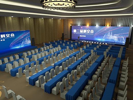 最近做的几张会场效果图