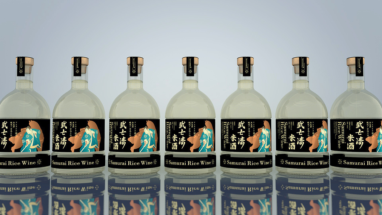 春和/武士清米酒品牌包装设计