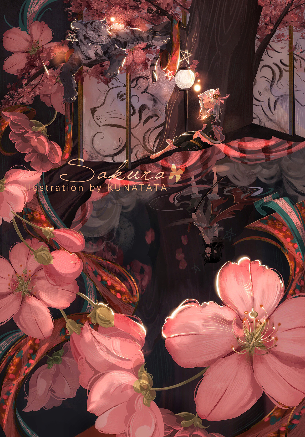 2019插画总结（图ZMTkwOTczMDI0） - 商业插画 - 站酷设计师KUNATATA原创素材 - 站酷ZCOOL