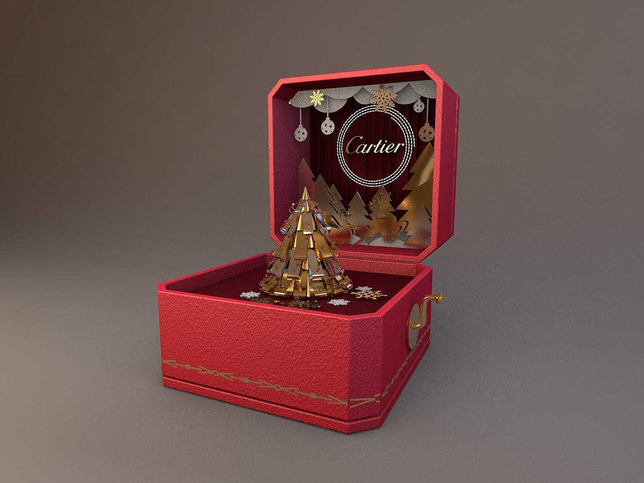 八音盒|工业/产品|生活用品|anthonymiao_原创作品-站酷zcool