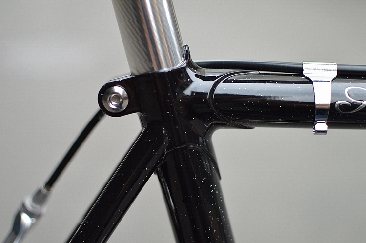 tsunami雷诺520套管铜焊复古自行车