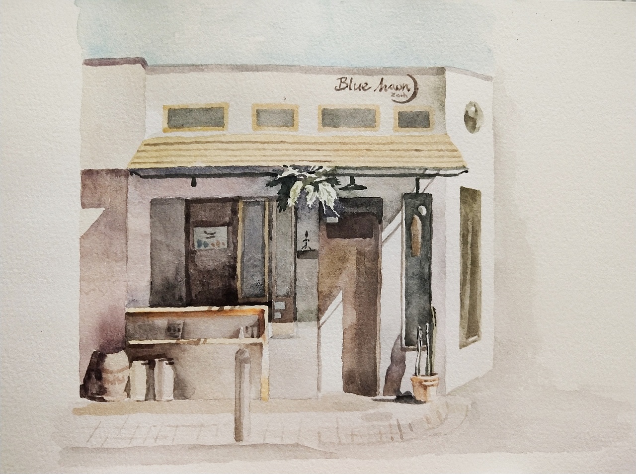 水彩小店