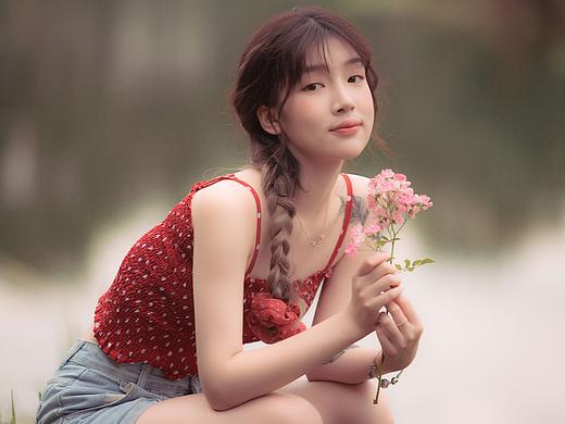 复古女孩落日篇