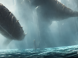 #AI創(chuàng)作實驗室#深海生物