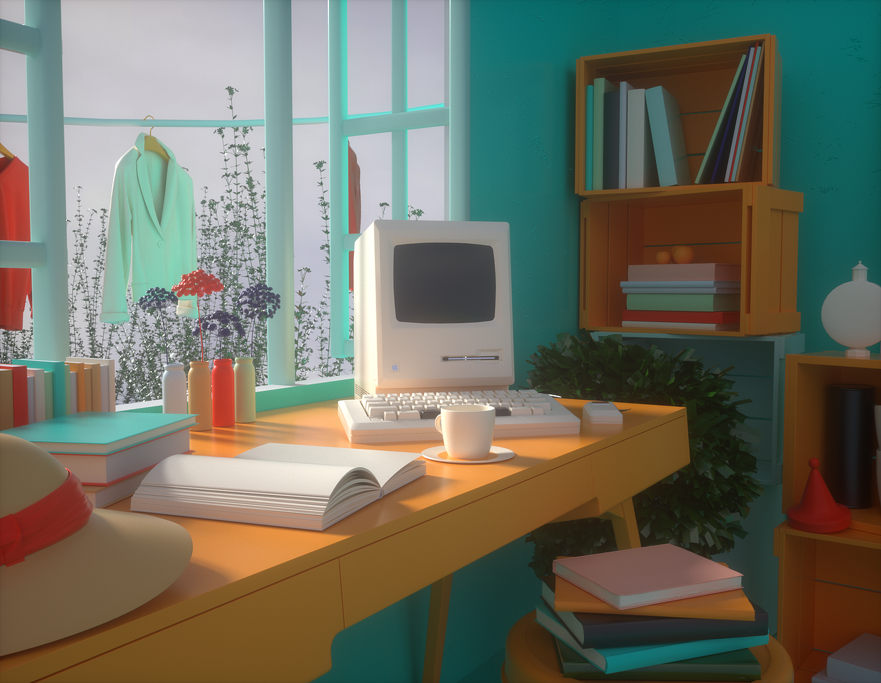 近期渲染练习—场景练习（图ZMjI0Nzk4NzE2） - 其他三维 - 站酷设计师椒盐棒棒糖原创素材 - 站酷ZCOOL