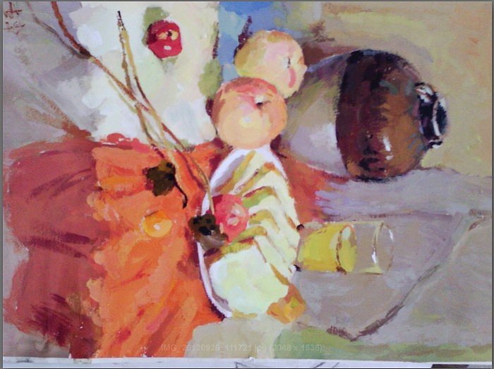 色彩练习（图ZMjExODA2MDQ=） - 绘画 - 站酷设计师三月飞天原创素材 - 站酷ZCOOL