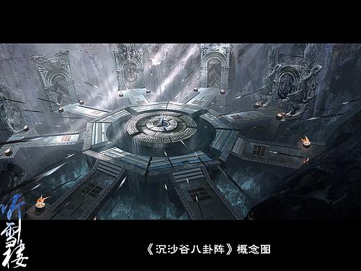 18年刚进组电视剧《听雪楼》部分原创概念图