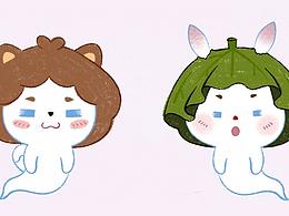 IP荷葉兔漫畫——節(jié)后綜合癥 靈魂出竅