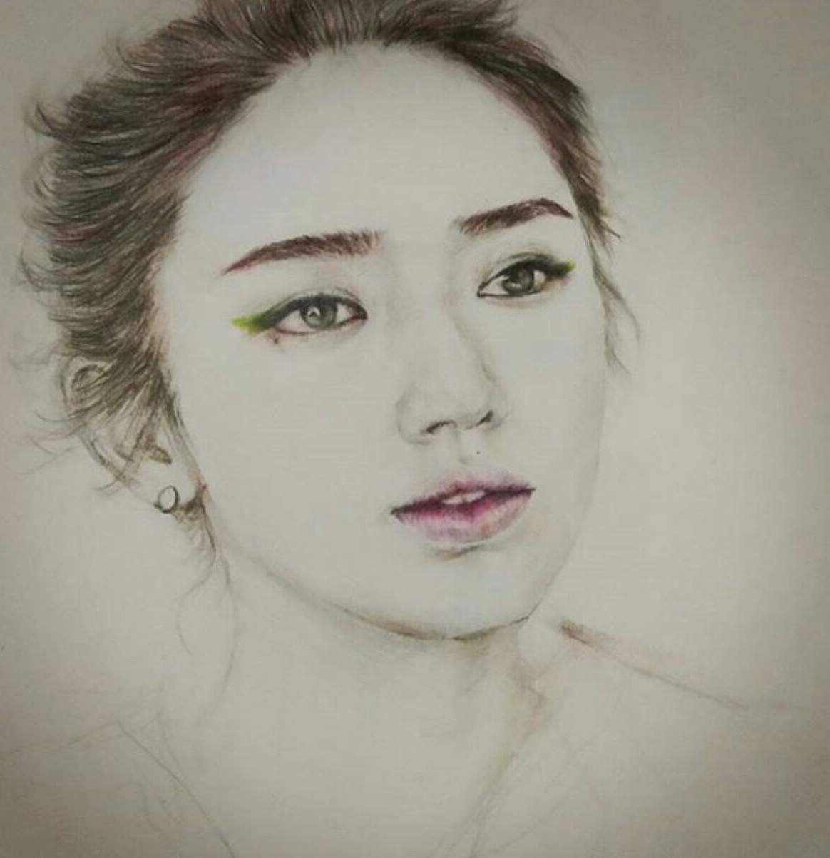 旧图一张。人物像