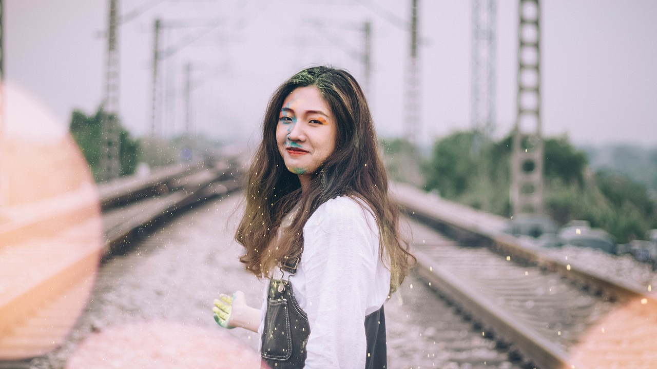 铁轨（图ZMTU5ODU3ODY0） - 人像摄影 - 站酷设计师青铷原创素材 - 站酷ZCOOL