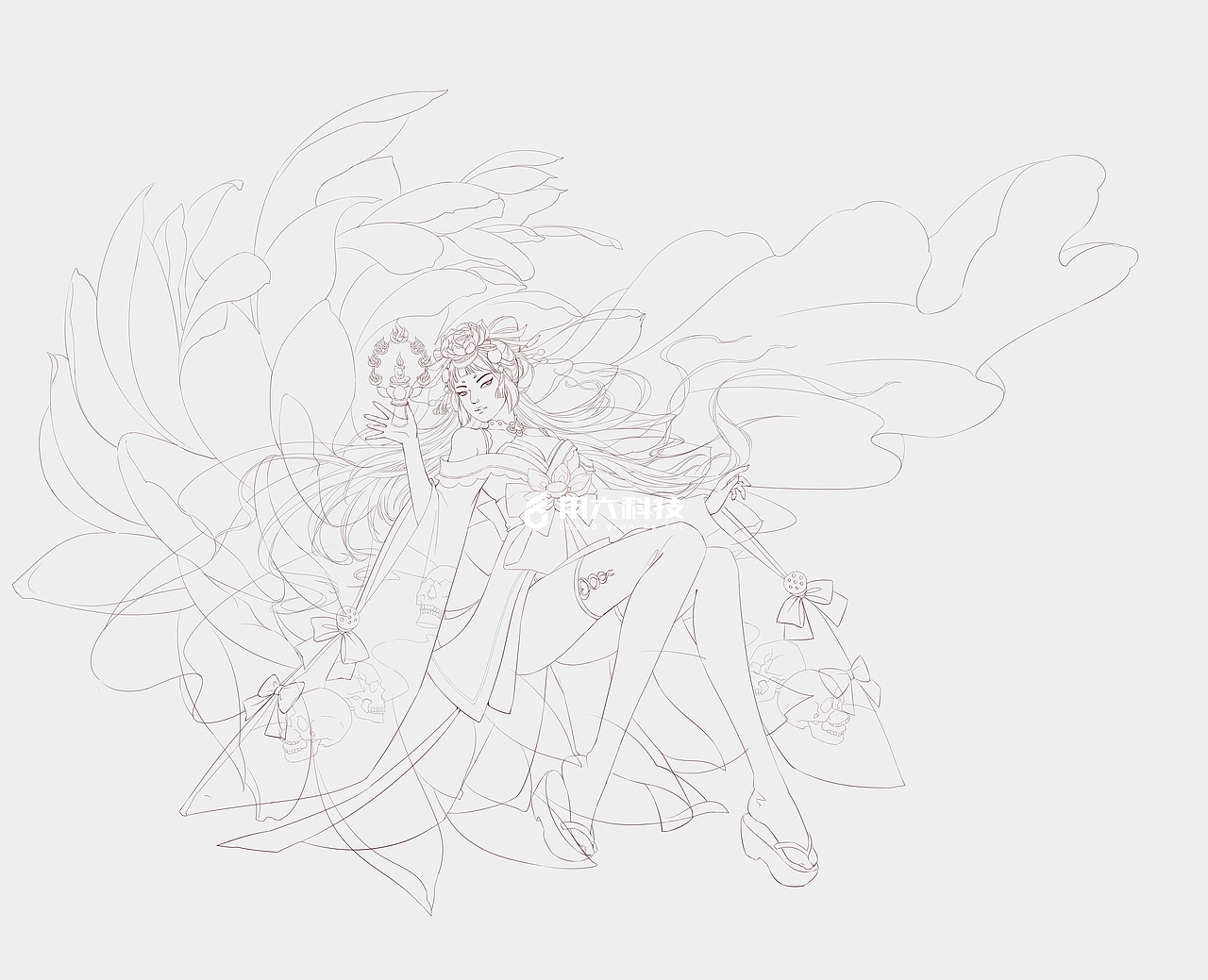 阴阳师同人彼岸花