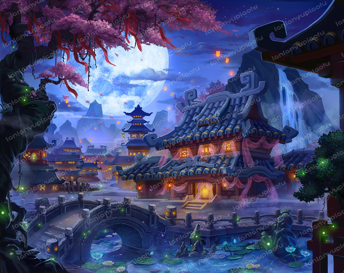 场景（图ZMjQxMTgxMDE2） - 游戏原画 - 站酷设计师fish25mh原创素材 - 站酷ZCOOL