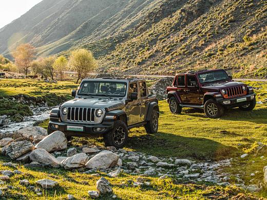 jeep牧马人新疆拍摄