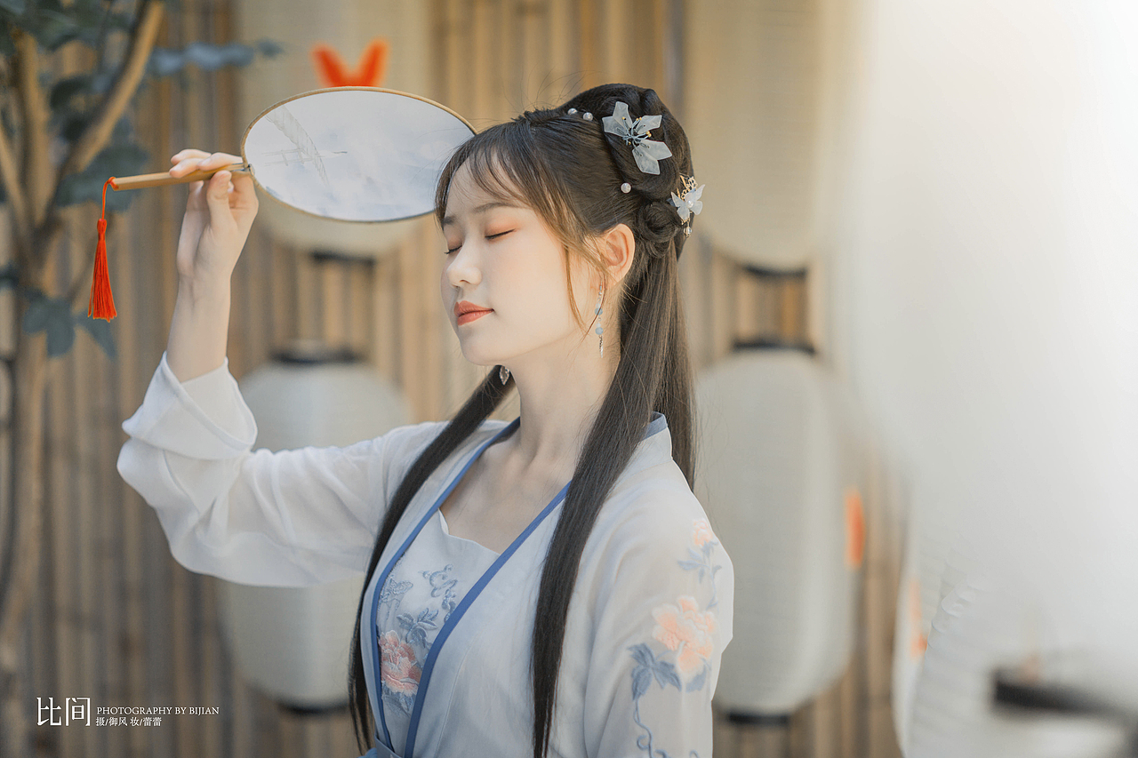汉服小姐姐（图ZMjA1OTgwNzI0） - 人像摄影 - 站酷设计师比间绘影原创素材 - 站酷ZCOOL