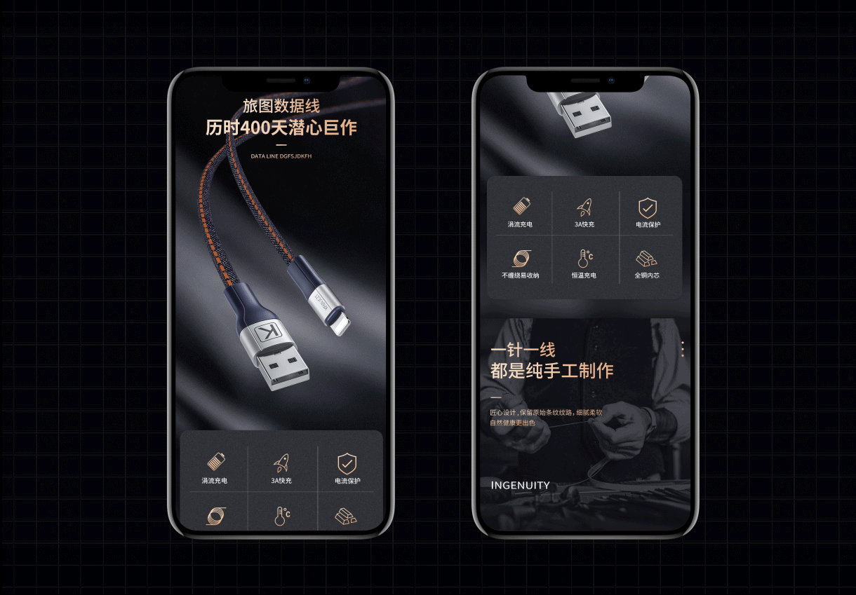旅图数据线详情页（图ZMTg1MjI5NTM2） - 电商 - 站酷设计师电商传媒原创素材 - 站酷ZCOOL