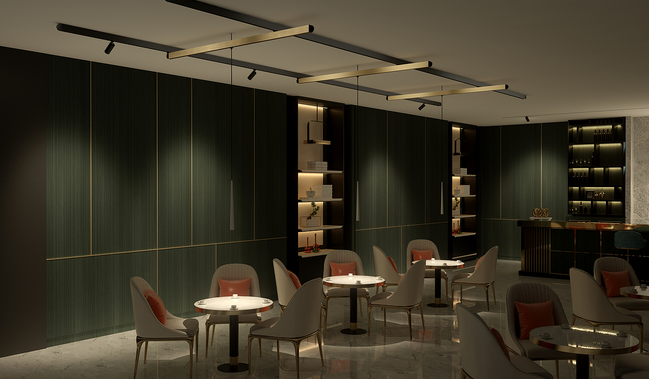 ING弯曲轨道照明创意动画