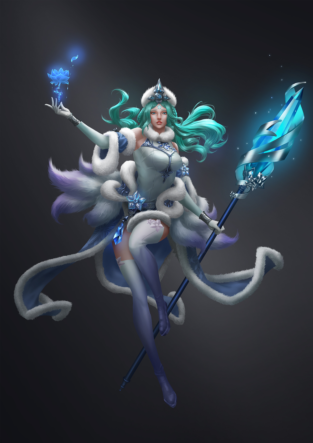 王者荣耀 王昭君同人立绘