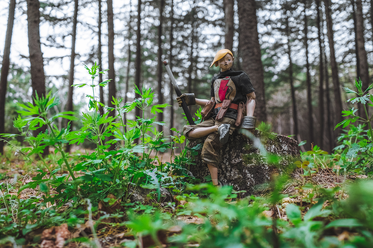 三月末 洛阳周山森林公园外拍玩具